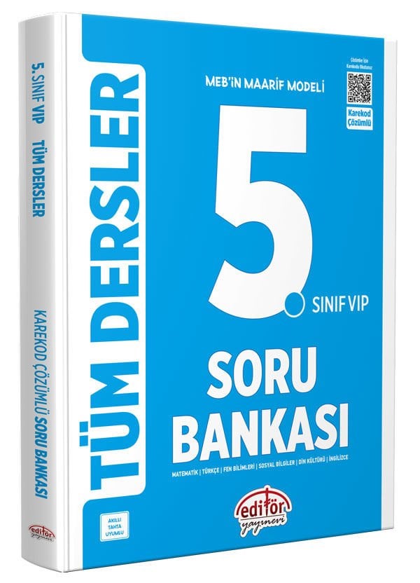 5. Sınıf VIP Tüm Dersler Soru Bankası