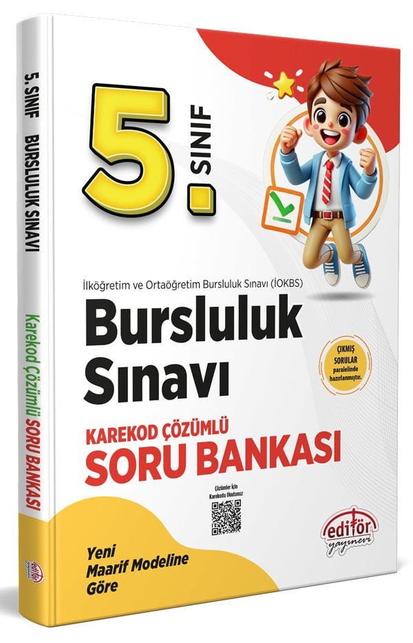 5. Sınıf Bursluluk Sınavı Soru Bankası - Karekod Çözümlü