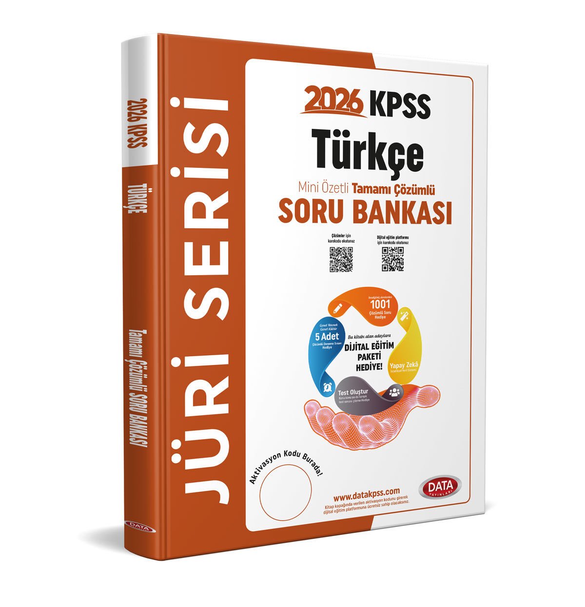 2026 KPSS Jüri Serisi Mini Özetli Türkçe Tamamı Çözümlü Soru Bankası + Dijital Eğitim Platformu Hediye