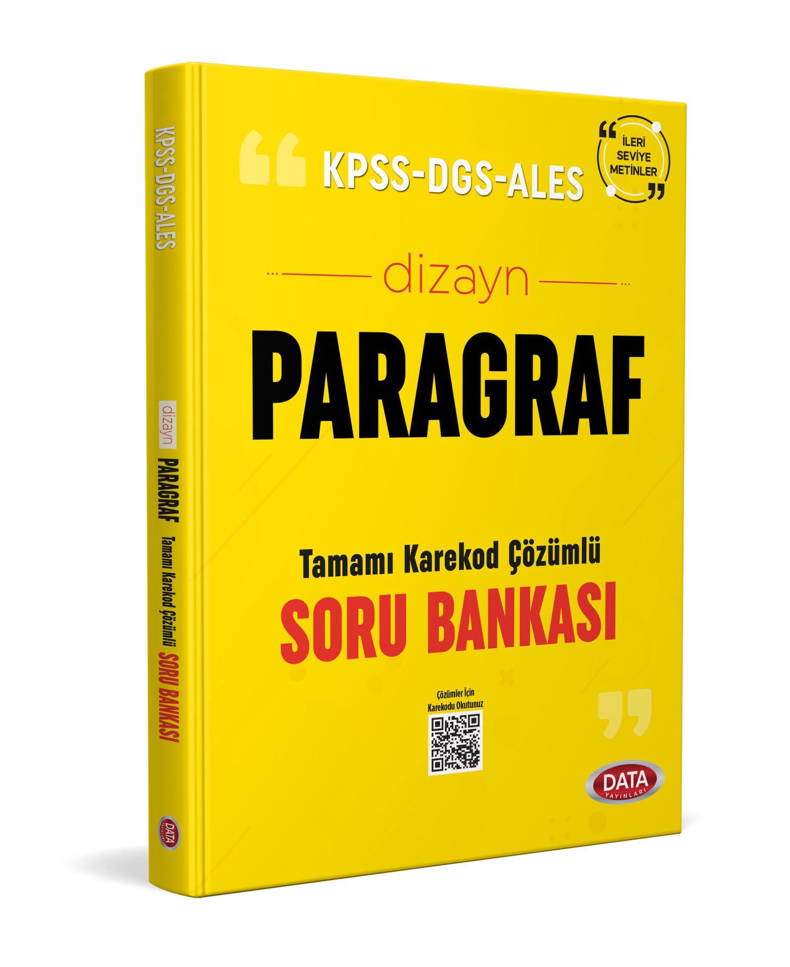 KPSS ALES DGS Dizayn Yeni Nesil Sorularla Paragraf Soru Bankası (Cevaplı – Çözümlü)