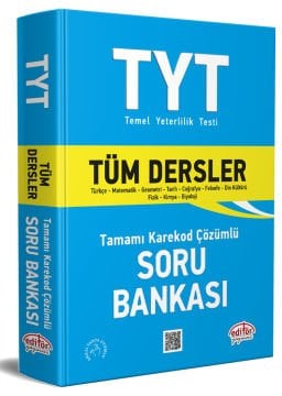 TYT Tüm Dersler Tamamı Çözümlü Soru Bankası