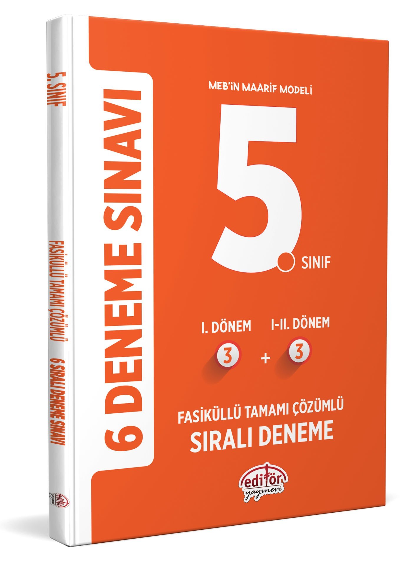 5. Sınıf (3+3) Fasiküllü Tamamı Çözümlü 6 Deneme Sınavı