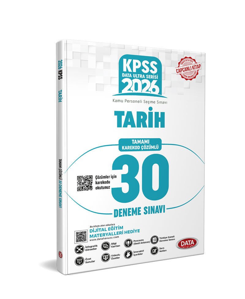 2026 KPSS Ultra Serisi Tarih Tamamı Çözümlü 30 Deneme Sınavı