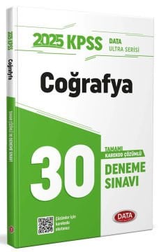 2025 KPSS Ultra Serisi Coğrafya 30 Deneme Sınavı