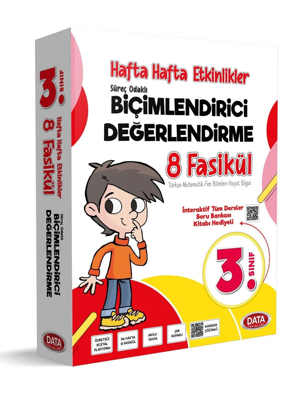 3. Sınıf Biçimlendirici Değerlendirme Hafta Hafta Etkinlikleri (8 Fasikül)