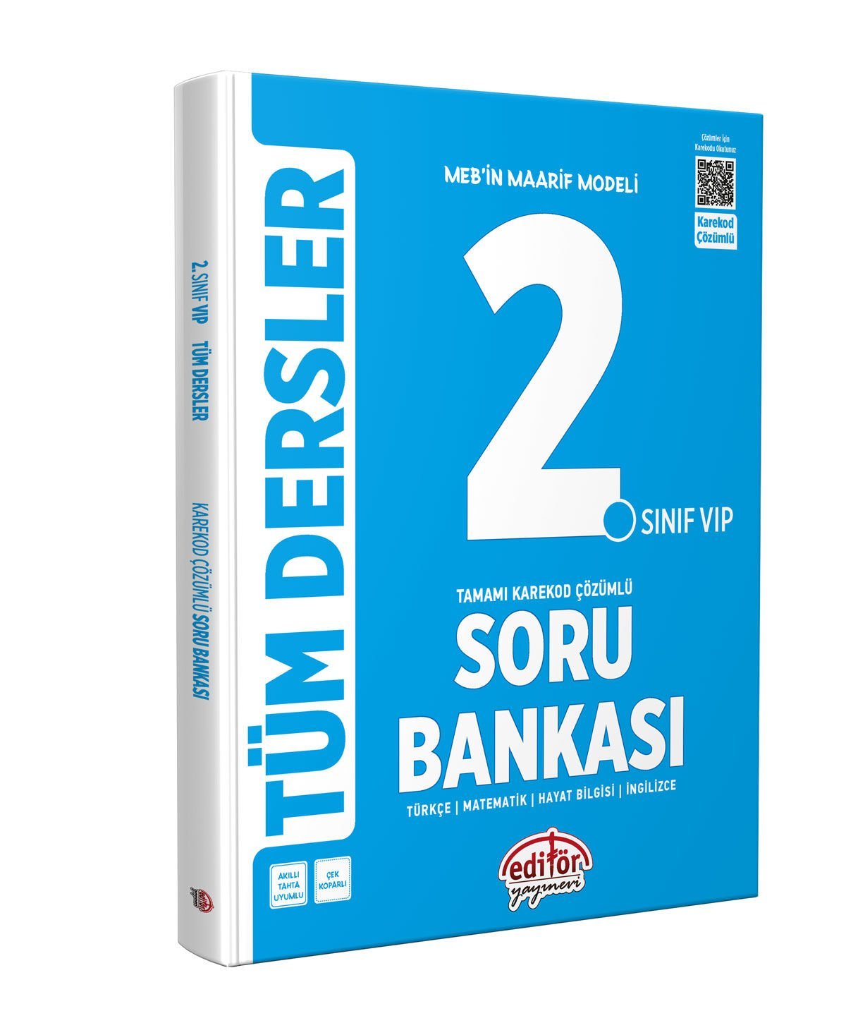 2. Sınıf  Vip Tüm Dersler Soru Bankası Karekod Çözümlü