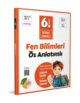 6. Sınıf Süreç Odaklı Fen Bilimleri Öz Anlatımlı
