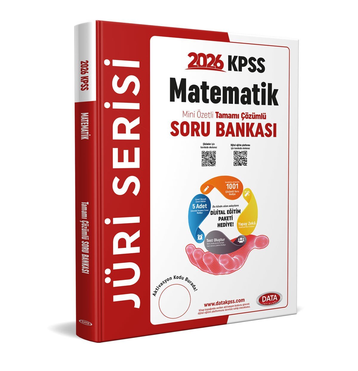 2026 KPSS Jüri Serisi Matematik Mini Özetli Tamamı Çözümlü Soru Bankası + Dijital Eğitim Platformu Hediye