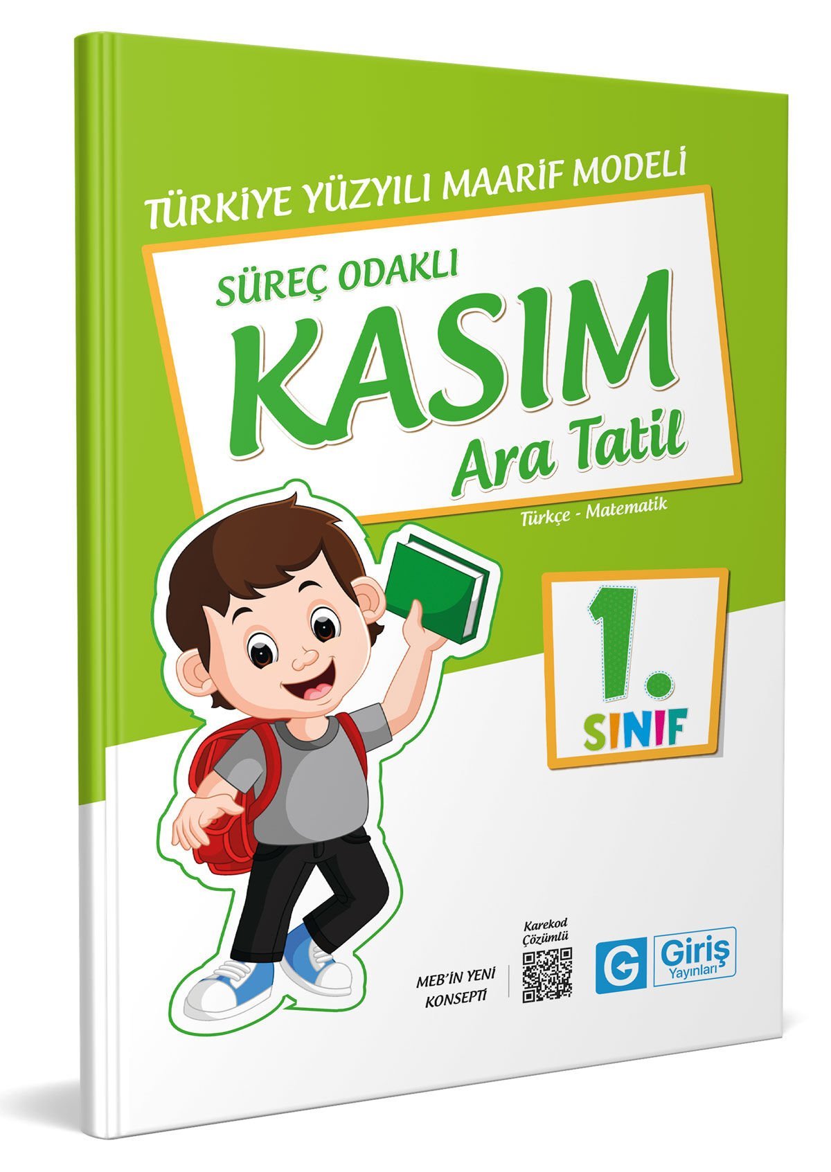 1. Sınıf Süreç Odaklı Kasım Ara Tatil Kitabı