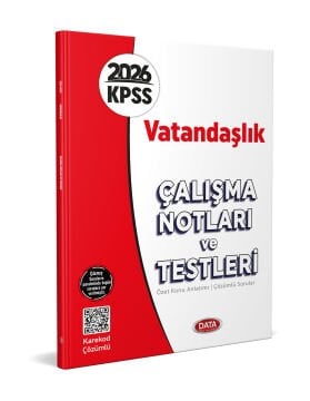 2026 KPSS Vatandaşlık Çalışma Notları ve Testleri