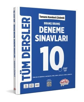 10. Sınıf Tüm Dersler Branş Branş Tamamı Çözümlü Deneme Sınavları