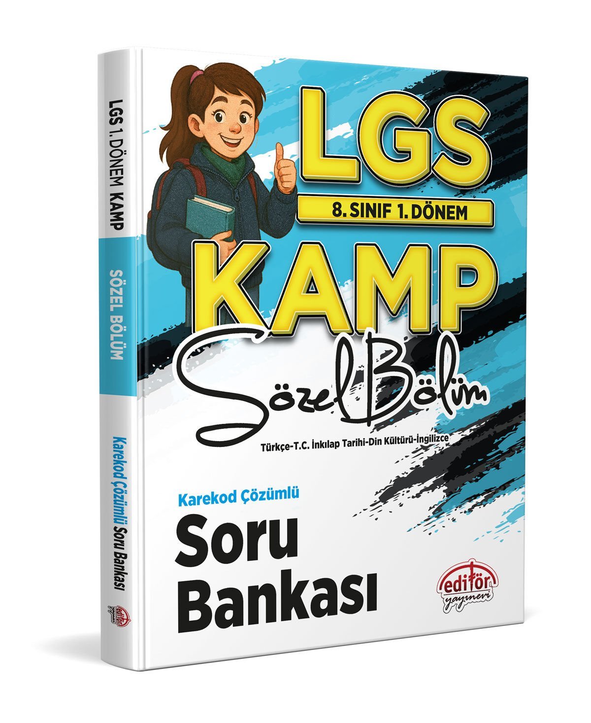 8. Sınıf 1. Dönem LGS Kamp Sözel Bölüm Karekod Çözümlü Soru Bankası