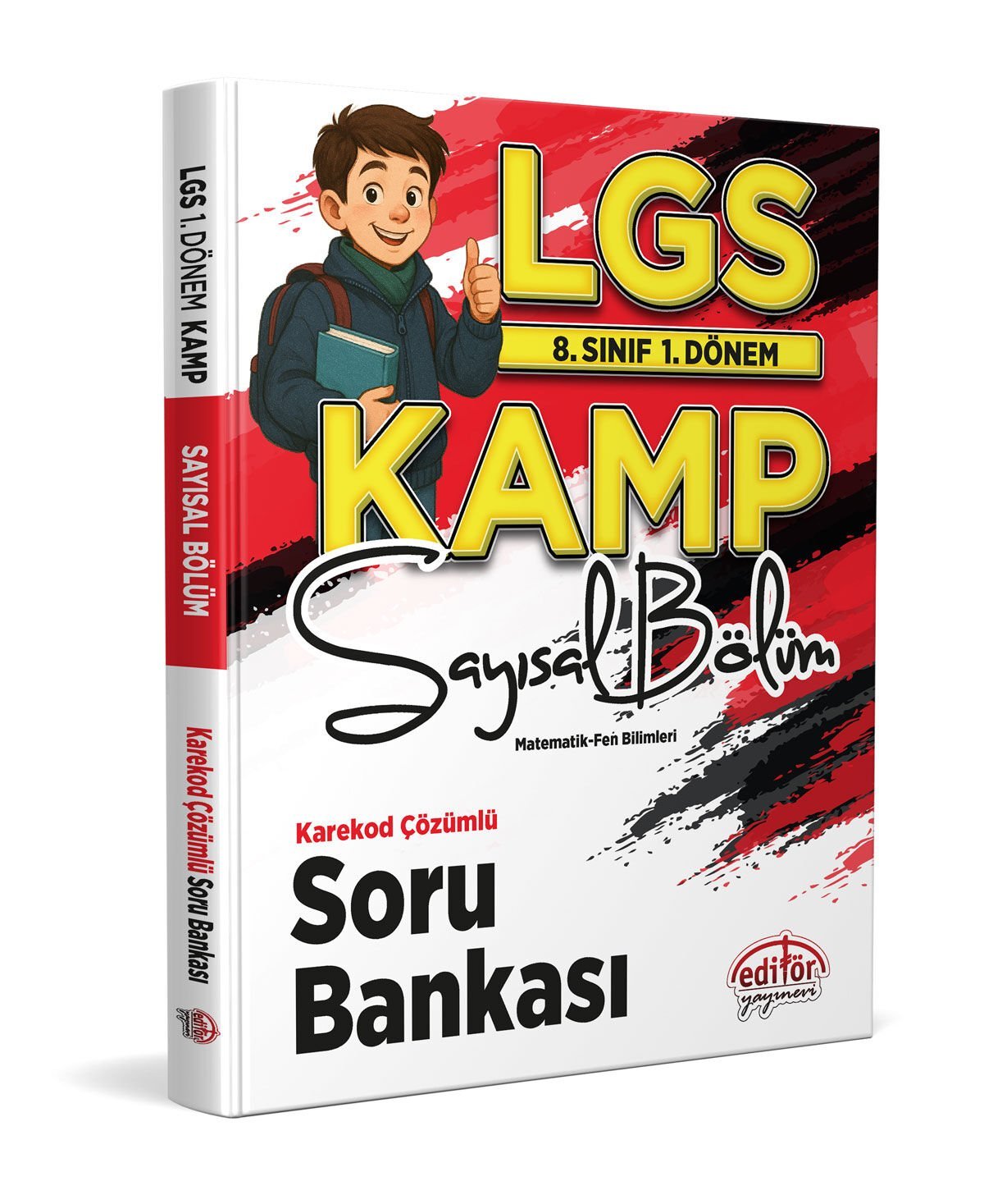 8. Sınıf 1. Dönem LGS Kamp Sayısal Bölüm Karekod Çözümlü Soru Bankası