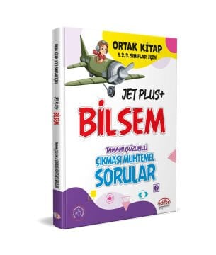 Editör Yayınları Bilsem Jet Plus Ortak Kitap (1, 2 ve 3. Sınıflar İçin) Tamamı Çözümlü Muhtemel Çıkmış Sorular