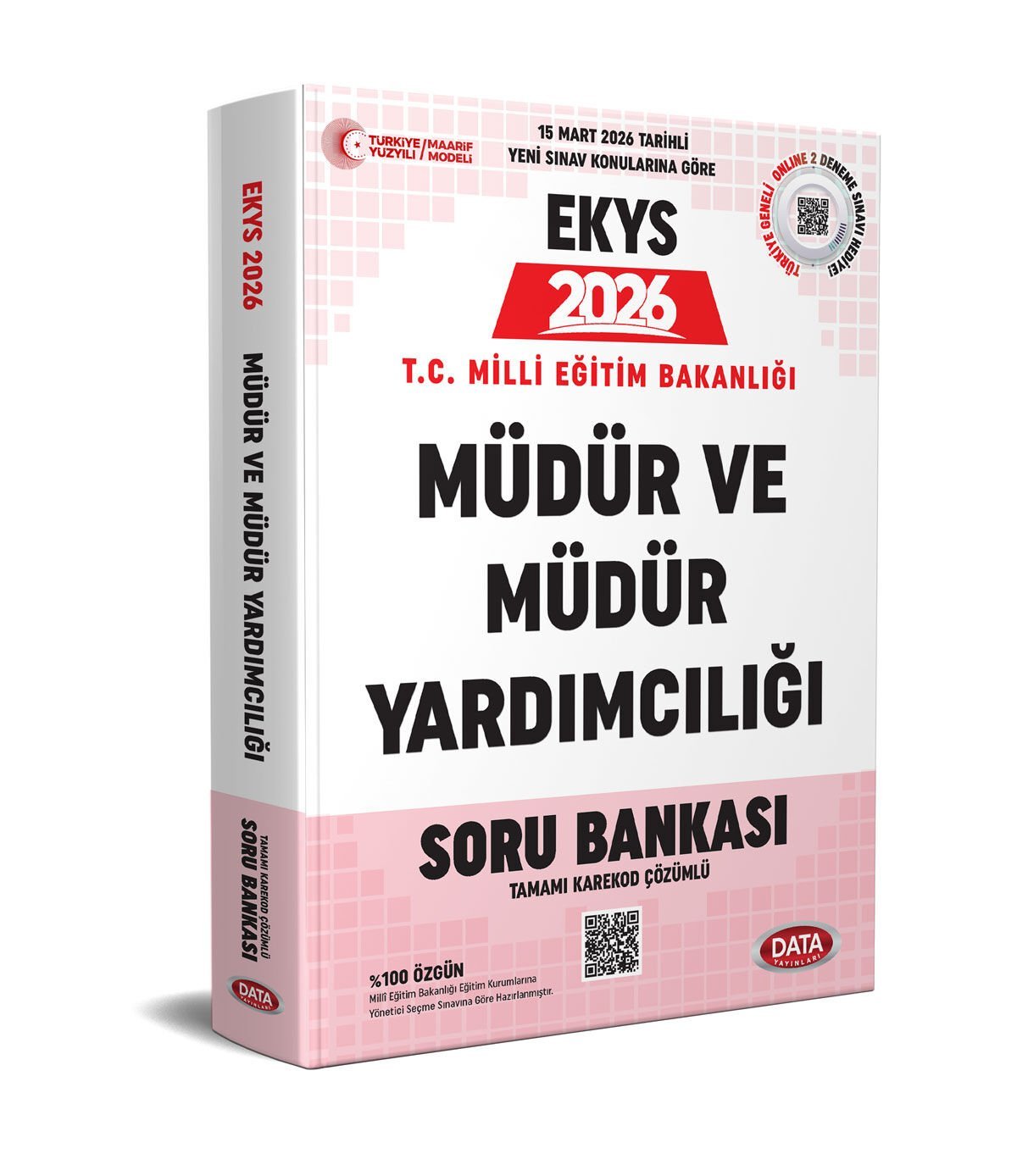 2026 MEB EKYS Müdür ve Müdür Yardımcılığı Tamamı Karekod Çözümlü Soru Bankası (Maarif Modeline Göre)