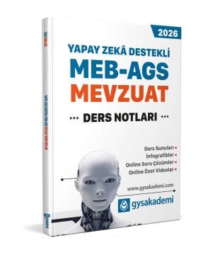 2026 Yapay Zeka Destekli MEB-AGS Mevzuat Ders Notları
