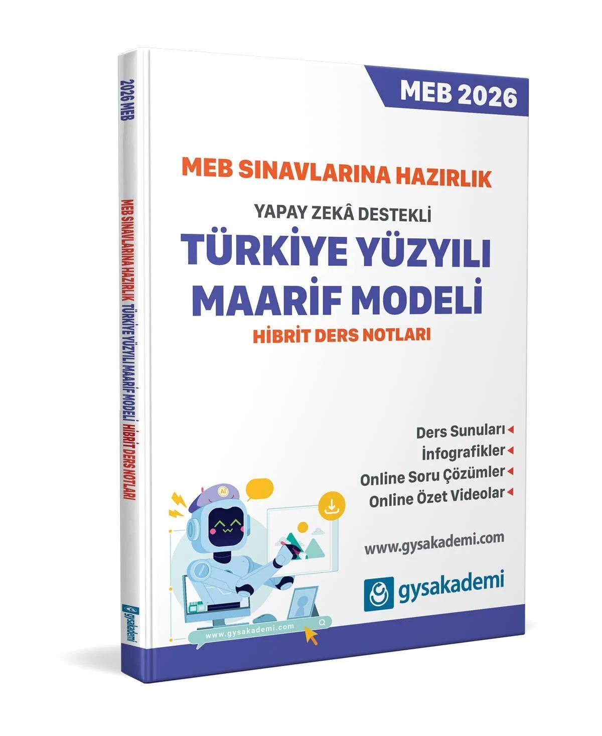 2026 MEB Sınavlarına Hazırlık Yapay Zeka Destekli Türkiye Yüzyılı Maarif Modeli gysakademi Ders Notları