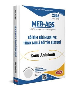 2026 AGS Ultra Serisi Eğitimin Temelleri - Türk Milli Eğitim Sistemi Tamamı Çözümlü Soru Bankası