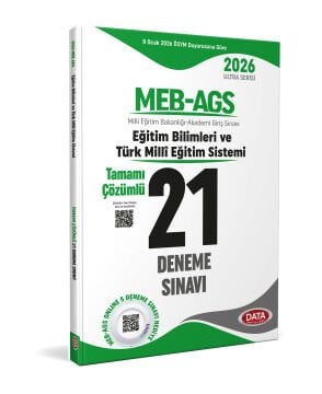2026 AGS Eğitimin Temelleri ve Türk Milli Eğitim Sistemi Tamamı Çözümlü 21 Deneme Sınavı