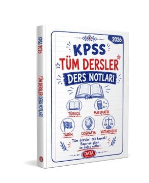 KPSS Tüm Dersler Ders Notları